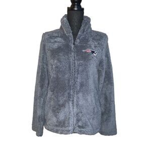 NFL Patriots Full Zip Sherpa Jacket